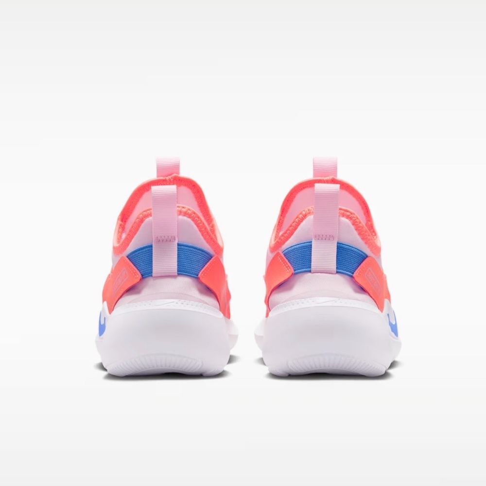 Nike Flex Runner Pink and Orange Girls Sneakers 12C - Picture 6 of 8